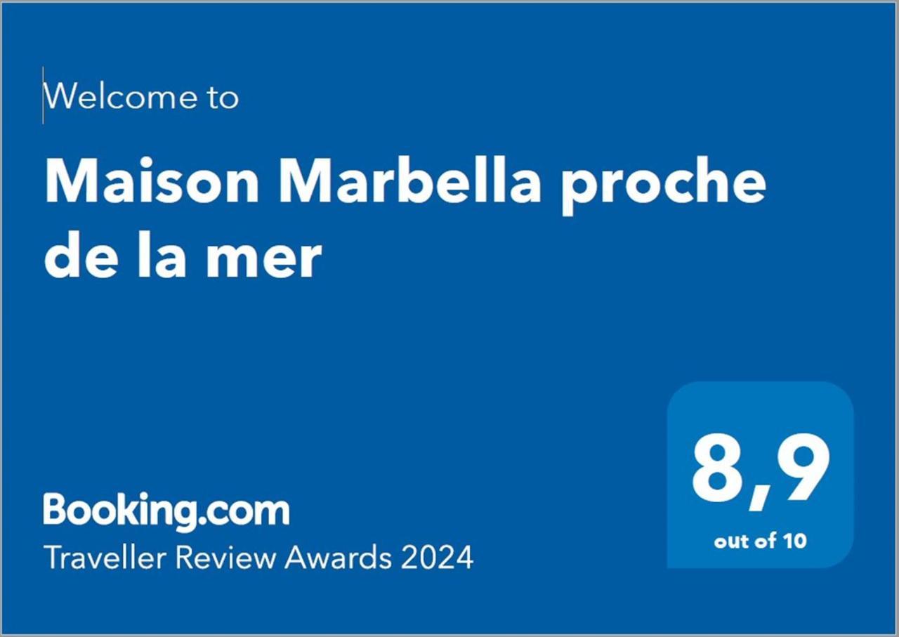 Maison Marbella Proche De La Mer Exteriör bild